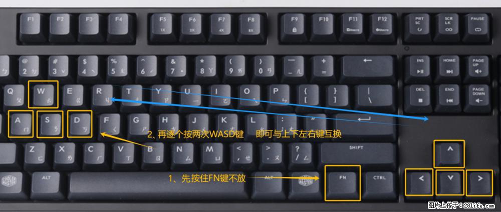 键盘，怎样把wasd键与上下左右方向键互换？ - 生活百科 - 盘锦生活社区 - 盘锦28生活网 pj.28life.net